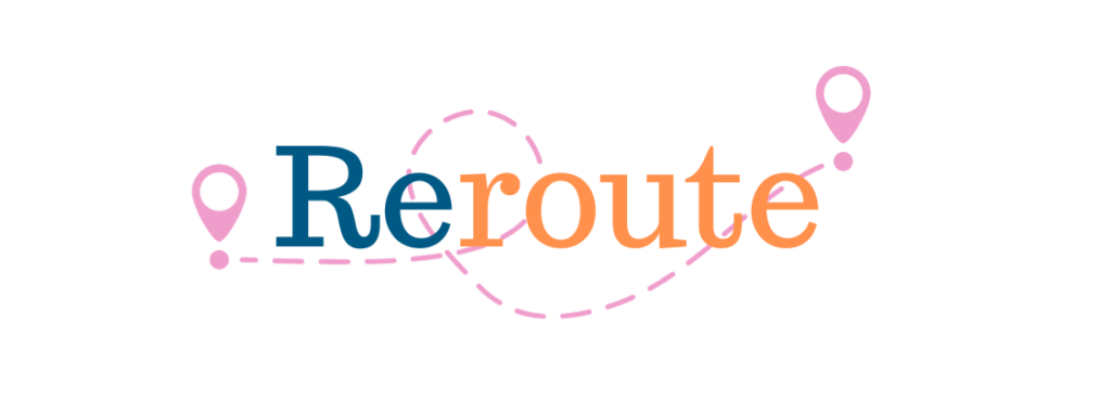 Reroute logo